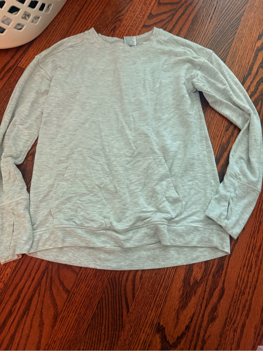 all in motion Light Heather Gray Crewneck Pullover